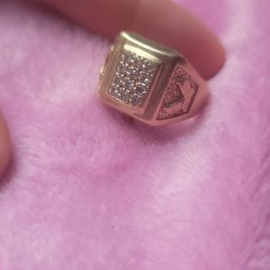 14k gold mens ring